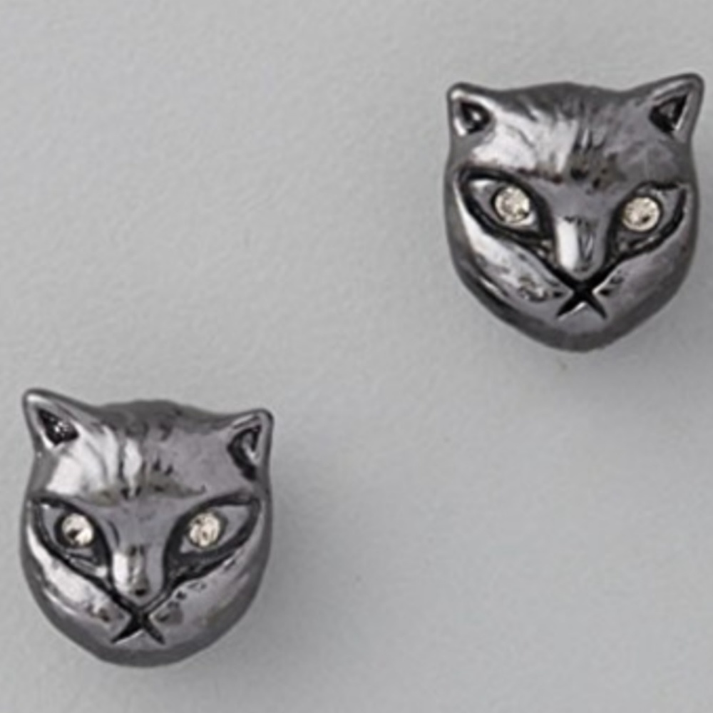 Marc by Marc Jacobs Cat Stud Earrings